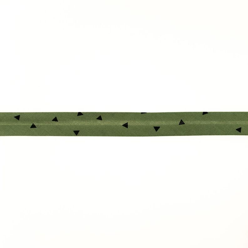 Snedslå Trianglar [20 mm] – oliv/svart,  image number 1