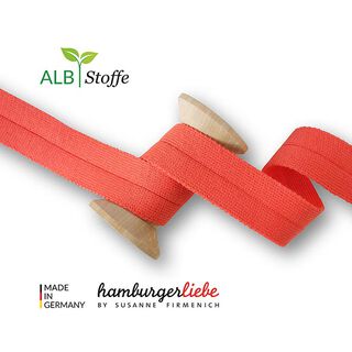 Ekologiskt kantband Edge Me [ 3,2 cm ] | Albstoffe – signalrött, 