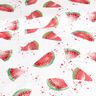 Bomullsjersey vattenmeloner | Glitzerpüppi – vit,  thumbnail number 2