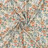 Muslin/Dubbel-krinkelväv Blomsteräng Digitaltryck | Poppy Fabrics – yllevit/persikofärgad,  thumbnail number 3