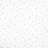 Muslin/Dubbel-krinkelväv spridda hjärtan – vit/roséguld,  thumbnail number 1