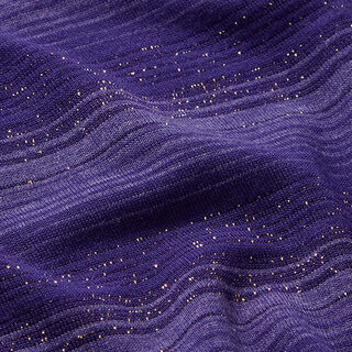glitterjersey ränder – blålila, 