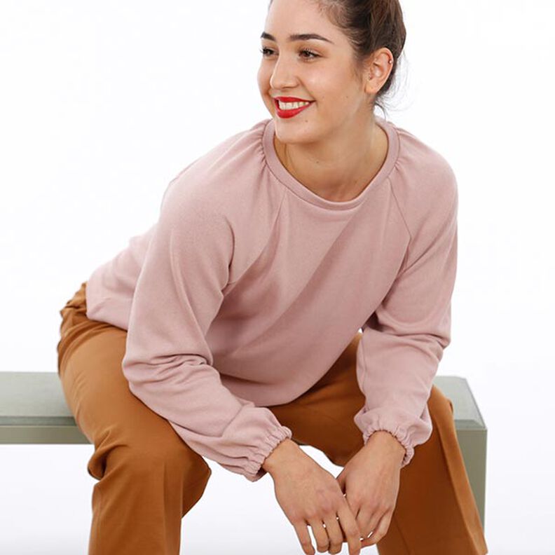 FRAU CAJA - raglanpullover med blusärmar, Studio Schnittreif | XS - XXL,  image number 4