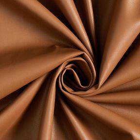 Konstläder med velourbaksida  – kanel, 