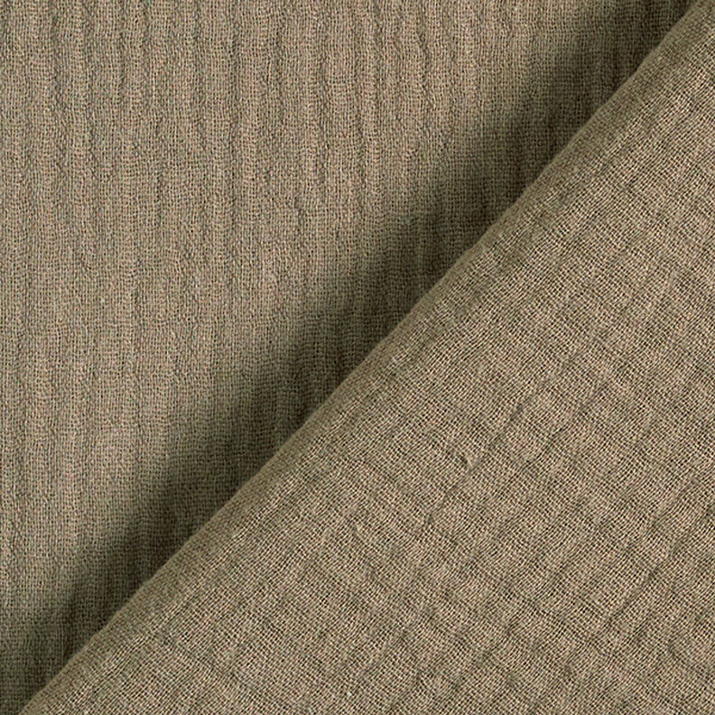 Muslin/Dubbel-krinkelväv – skiffergrått,  image number 4