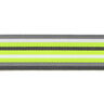 Väskband/bältesband Neon [ 40 mm ] – neongul/grått,  thumbnail number 3