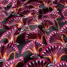 Dekorationstyg Canvas blomsolfjäder – svart/pink,  thumbnail number 2