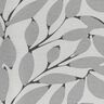 Dekorationstyg Canvas Suddiga löv – dimgrå/grått,  thumbnail number 5
