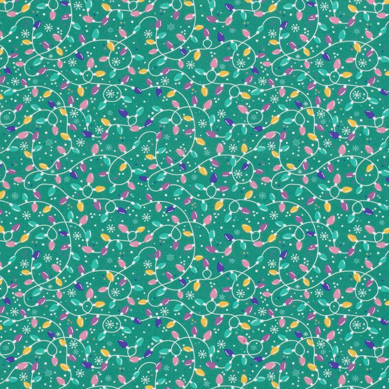 Bomullstyg Poplin ljusslinga – eukalyptus/lavender,  image number 1