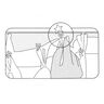Klick-glidstycken, 20 stycken – vit | Prym,  thumbnail number 5