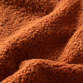 Stoppningstyg fårskinnslook – terracotta, 