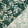 Viskostyg Vårblommor digitaltryck – mörkgrön/ljus mint,  thumbnail number 4