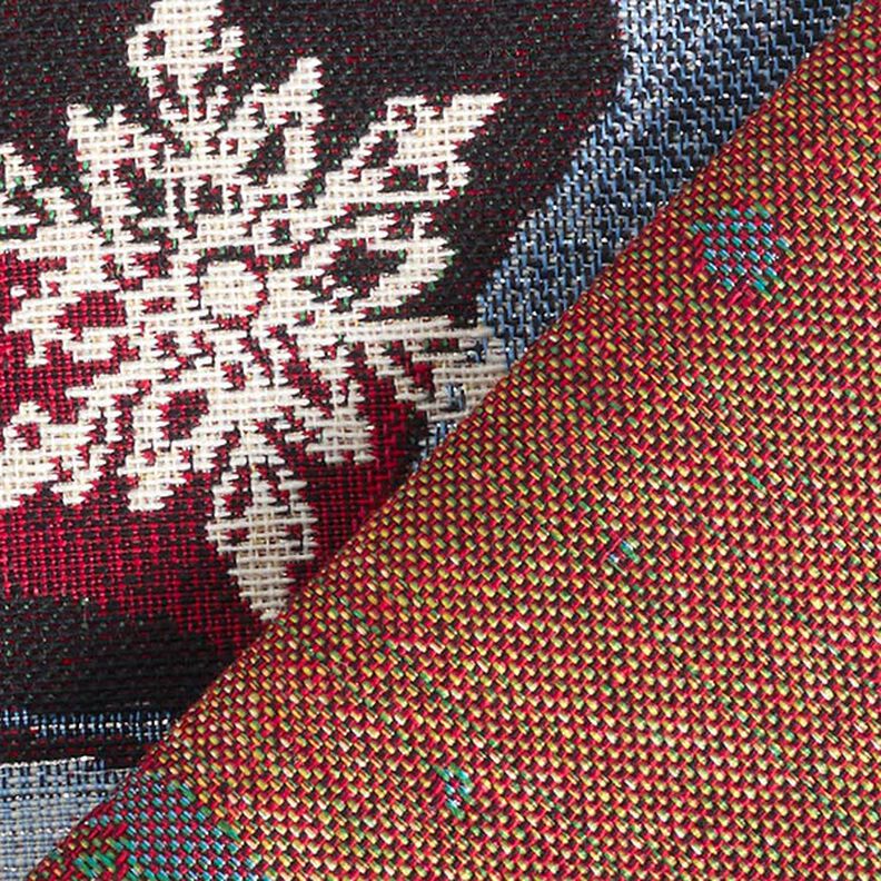 Panel Gobeläng Snögubbe Lurex – vit, image number 4