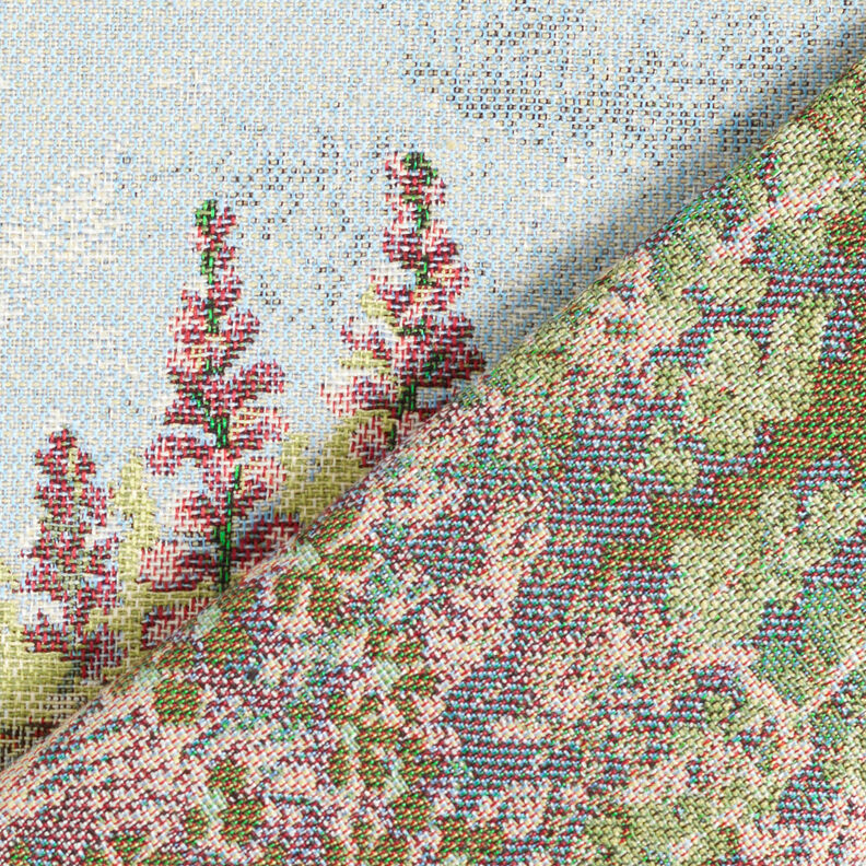 dekorationspanel Gobeläng Lekande kattunge – kaminrött/ljusbeige,  image number 4