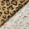supermjuk fuskpäls med leopardmönster – gammalguld/svart,  thumbnail number 4