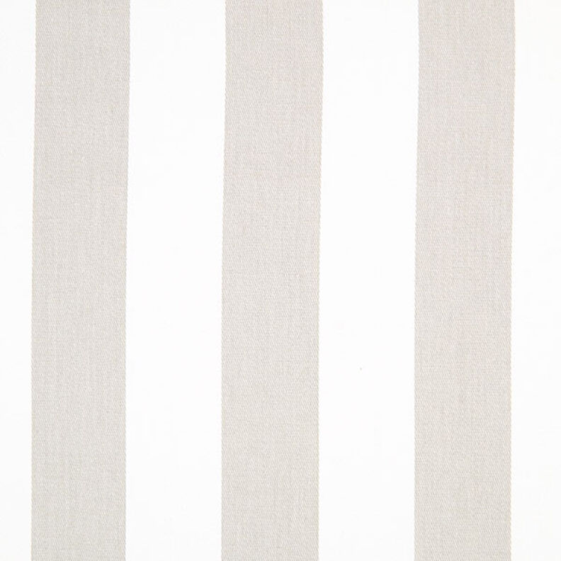Bomullstwill Ränder 1 – ljusgrått/vit,  image number 1