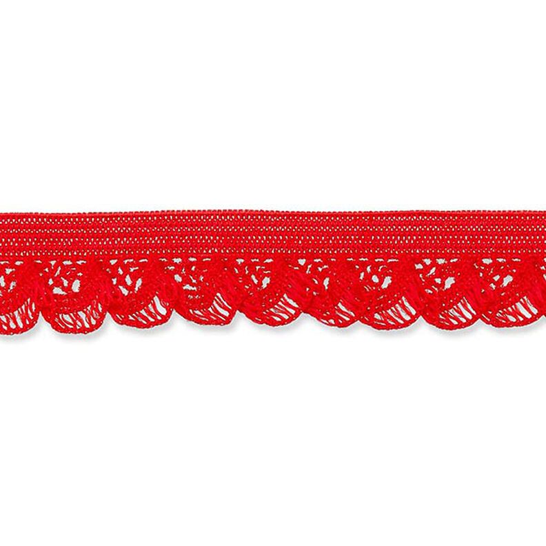 Elastisk rysch [15 mm] – rött,  image number 1