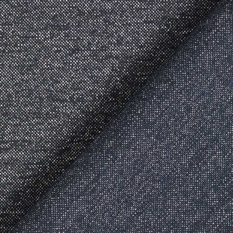 piquéjersey melange – nattblå,  image number 3