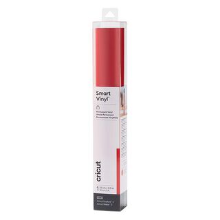 Cricut Smart vinylfolie permanent för Cricut Explore 3 och Cricut Maker 3 [ 33 x 91 cm ] – rött, 