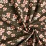 Bomullsjersey Söta blommor – khaki,  thumbnail number 3