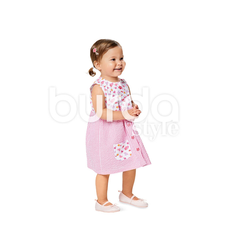 Babyklänning / trosor, Burda 9357,  image number 2