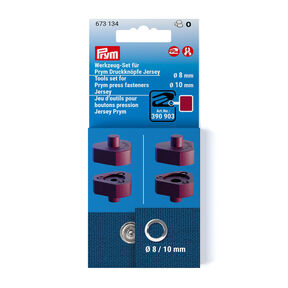 Verktygsset Tryckknappar Jersey [Ø 8 + 10 mm] | Prym – bär, 