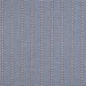 Bomullstyg Jacquard rutor och blommor – havsblå/vit,  thumbnail number 1