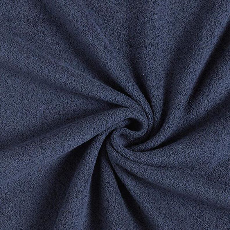 Bomull Sweat Frotté fleece – marinblått,  image number 1