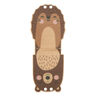 dekorationsdetalj teddy/igelkott, 19 mm | Prym – mellanbrunt,  thumbnail number 1