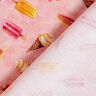 Bomullspoplin isglass Digitaltryck – gammalt rosa,  thumbnail number 4