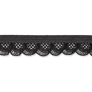 Elastisk rysch [15 mm] – svart, 