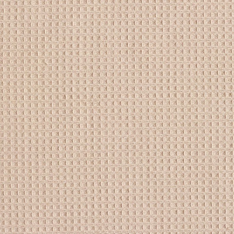 Frottétyg/Våffelpiké Enfärgat – ljus gråbrun,  image number 1