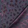 Jacquard Leopardmönster Metallisk | Poppy Fabrics – antracit,  thumbnail number 4