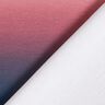 Bomullsjersey Ombre | Glitzerpüppi – nattblå/ljus bärfärg,  thumbnail number 4