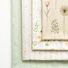 Dekorationstyg Halvpanama torkade blommor – natur/rosa,  thumbnail number 3