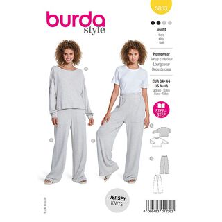 Vardagsklädsel | Burda 5853 | 34-44, 