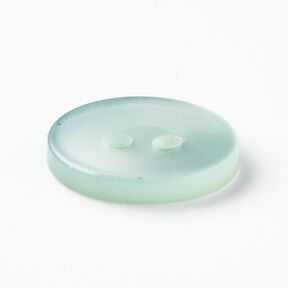 2-hålsknapp blank [Ø 15 mm] – ljus mint, 