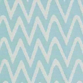 Outdoortyg jacquard Ikatmönster – himmelsblå, 