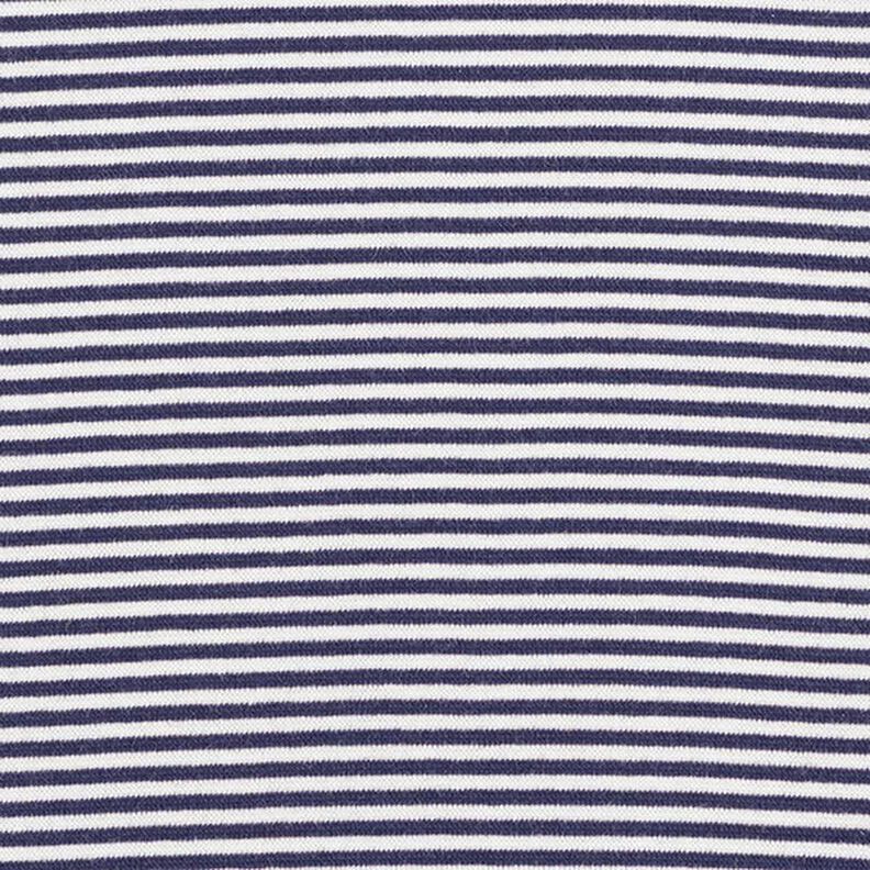 Mudd- och tubtyger smala spiraler – marinblått/vit,  image number 1