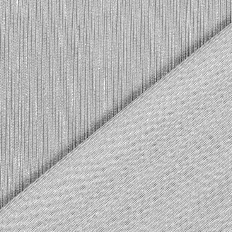 Ribbad jersey metallic – silvermetallic, image number 4