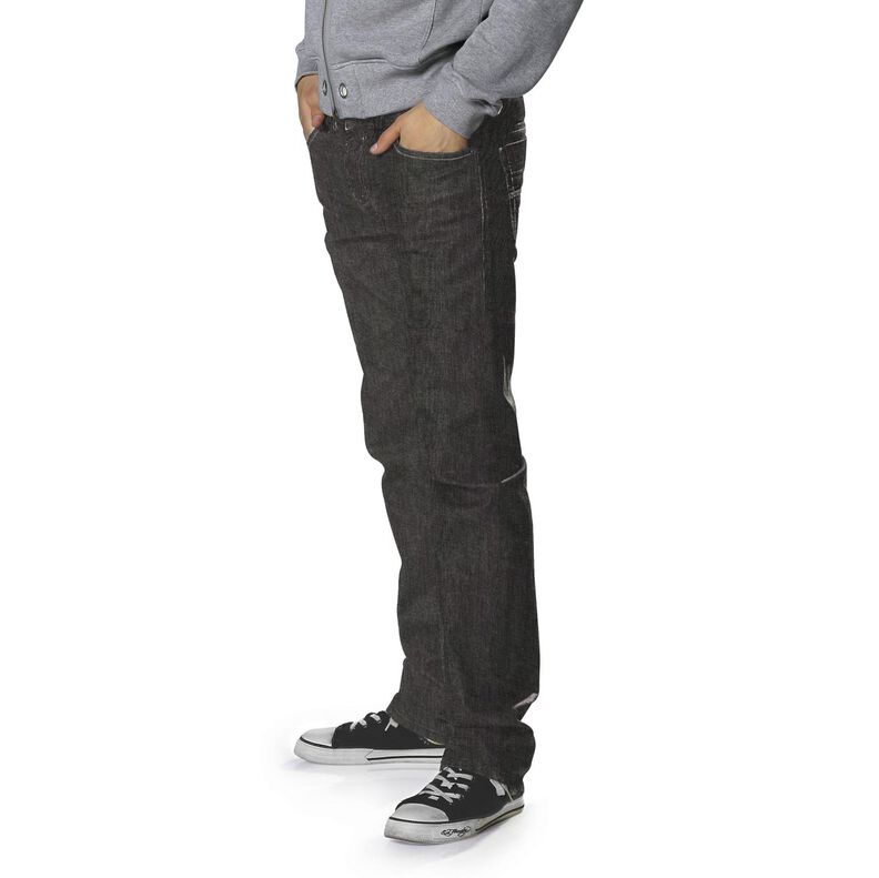 bomullsdenim tunn – svart,  image number 7