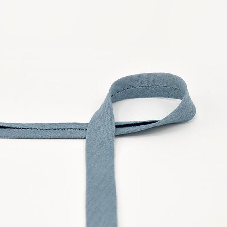 Snedslå Muslin [20 mm] – ljus jeansblå,  image number 1