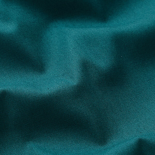 stretch poplin enfärgat – petrol, image number 2
