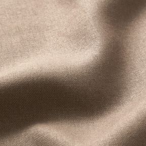 Rent linne tungt Enfärgat – mörk gråbrun, 