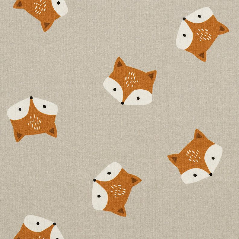 French Terry Sommarsweat liten r&auml;v &ndash; silvergr&aring;,  image number 1