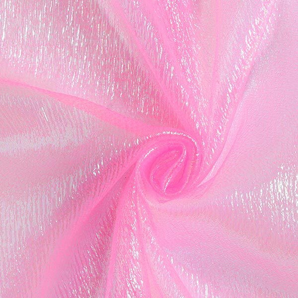 Organza glittrig – rosa,  image number 1