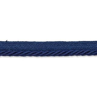 Snör-passpoalband [9 mm] - marinblå, 