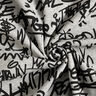 Alpfleece graffiti Melange – silvergrå,  thumbnail number 3