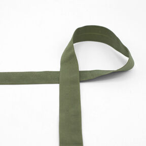 Elastiskt kantband (vikt resår) matt [20 mm] – khaki, 