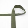 Elastiskt kantband (vikt resår) matt [20 mm] – khaki,  thumbnail number 1